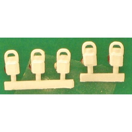 Springside DA20LMS OO Gauge LMS Tail Lamps White Pack Of 5