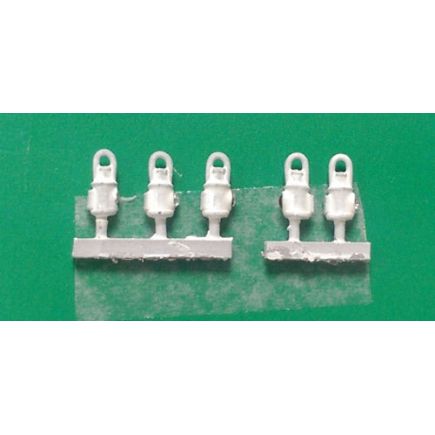Springside DA5 OO Gauge LNER Head & Tail Lamps White Pack Of 5