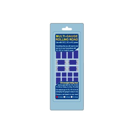 DCC Concepts DCM-RRA4 Multi-Gauge 4 Axle Rolling Road