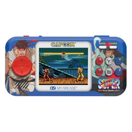 My Arcade DGUNL-4187 Super Street Fighter II Pocket Player Pro Portable Gaming System
