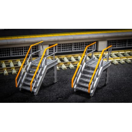 DCC Concepts DML-PAS OO Gauge Modern Station Platform Access Steps Pack Of 2