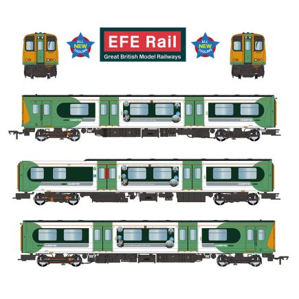EFE Rail E81005 OO Gauge Class 313 3 Car EMU 313211 Southern Coastway
