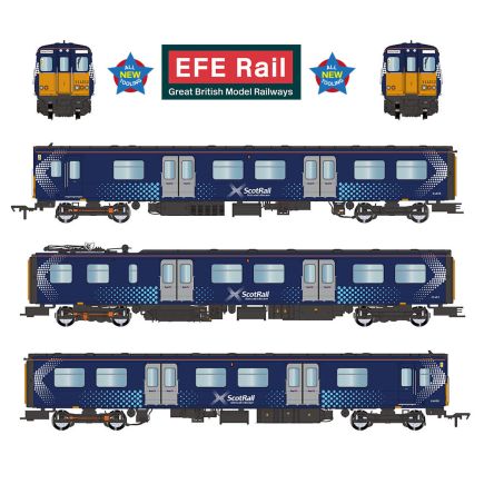 EFE Rail E81012 OO Gauge Class 314 3 Car EMU 314212 ScotRail Saltire