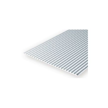 Evergreen EG4526 Metal Siding .040 Spacing (1mm) Plasticard Sheet