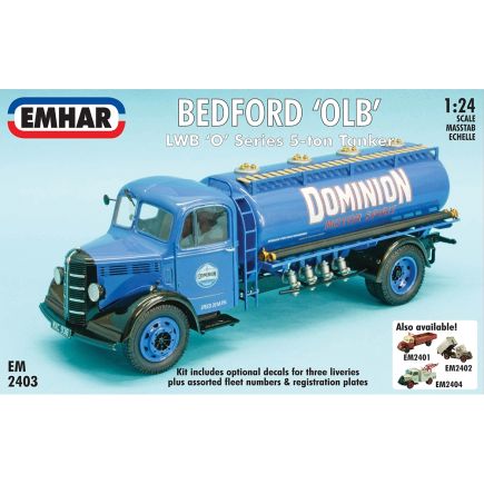 Emhar 2403 Bedford O Series LWB Tanker Plastic Kit