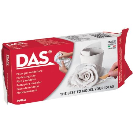 DAS F387500 White Modelling Clay 1kg