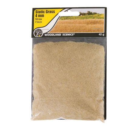 Woodland Scenics FS620 4mm Static Grass Straw