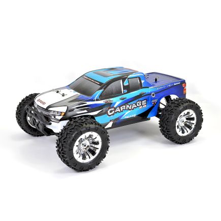 FTX Carnage 2.0 1:10 Brushed Truck 4WD RTR Blue