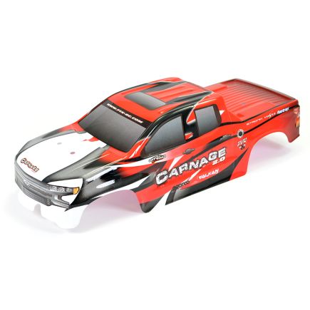 FTX FTX6345R Carnage 2 Red Printed Body Shell