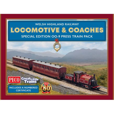 Peco GR1005 OO-9 Welsh Highland Railway Special Edition Train Pack