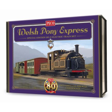 Peco GR1052 OO-9 Welsh Pony Express Train Set