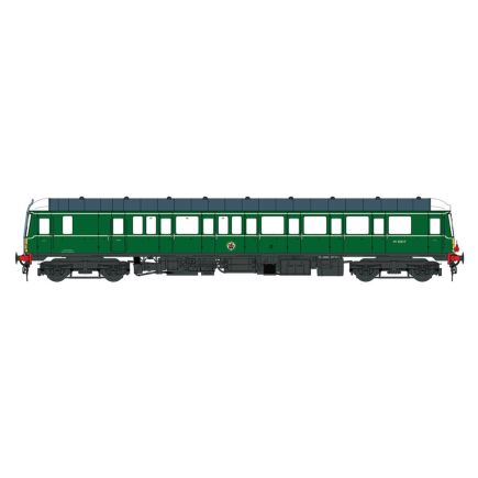 Heljan 1262 TT Gauge Class 122 Railcar M55003 BR Green Small Yellow Panels