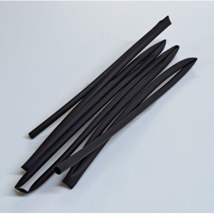 Heat Shrink Tube Black 3/16 Inch 1m Long