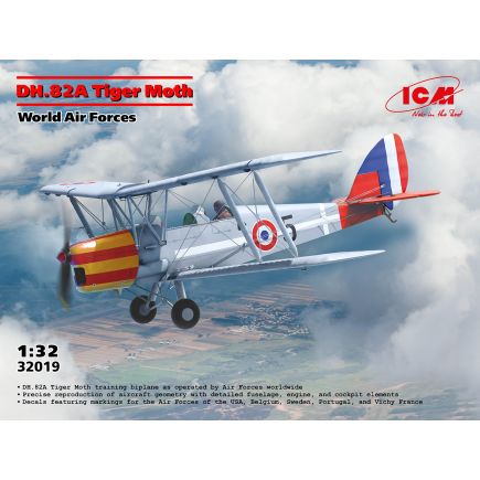 ICM 32019 de Havilland DH.82A Tiger Moth Plastic Kit
