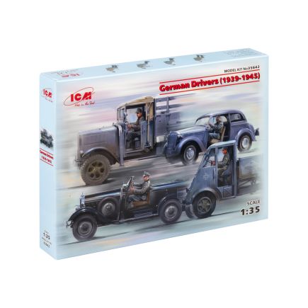 ICM 35642 World War 2 German Drivers Plastic Kit