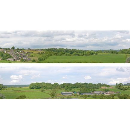 ID Backscenes ID203B 15 Inch Backscene Village Set B