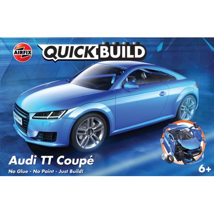 Airfix J6054 Quickbuild Audi TT Coupe Blue