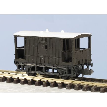 Peco KNR-49 N Gauge North Eastern Brake Van Kit