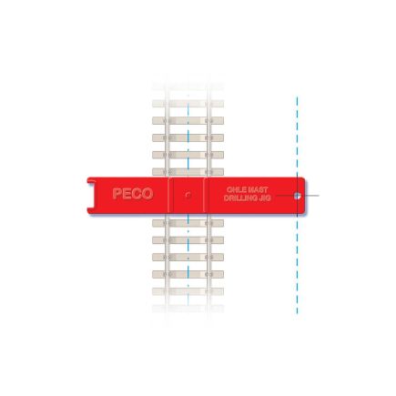 Peco LC-115 OO Gauge Catenary Mast Installation Jig