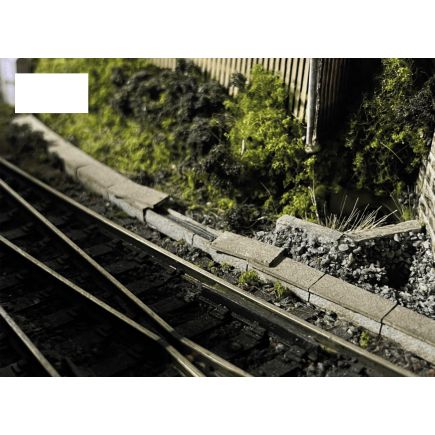 Scale Model Scenery LX035 OO Gauge Concrete Lineside Trunking Laser Cut Kit