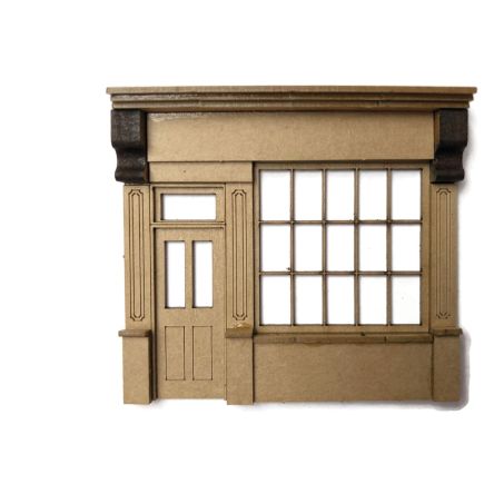Scale Model Scenery LX464 OO Gauge Period Shop Front Laser Cut Kit