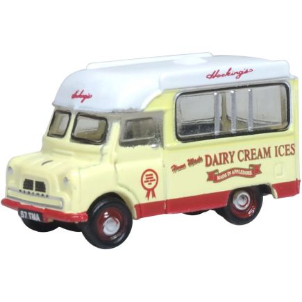 Oxford Diecast NCA030 N Gauge Bedford CA Ice Cream Van Hockings