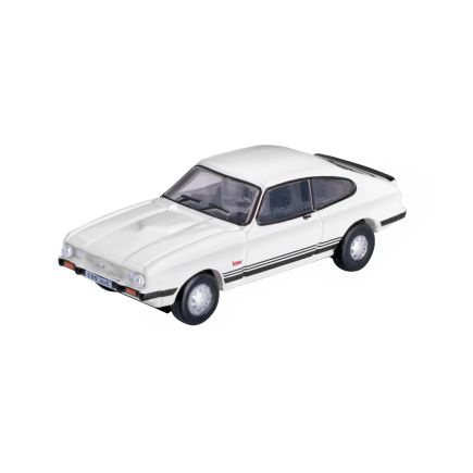 Oxford Diecast NCAP003 N Gauge Ford Capri Mk3 Diamond White