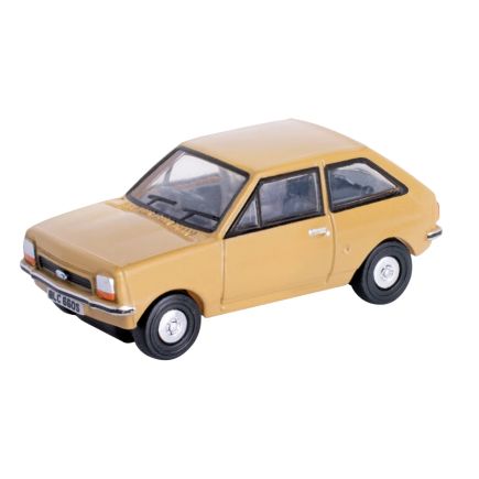 Oxford Diecast NFF002 N Gauge Ford Fiesta Mk1 Nevada Beige