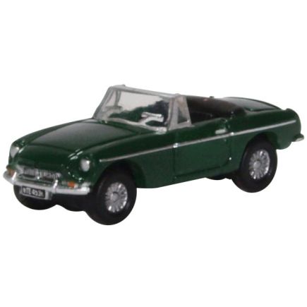 Oxford Diecast NMGB003 N Gauge MGB Roadster British Racing Green