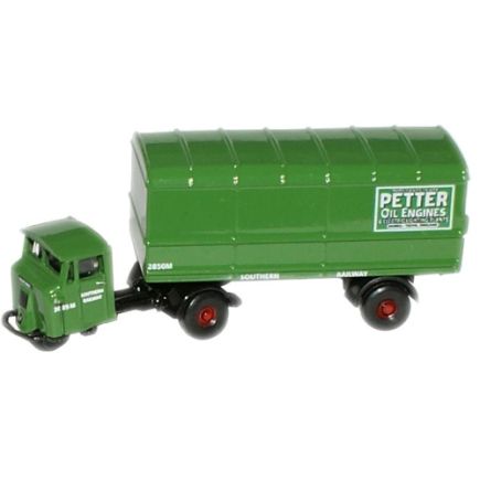 Oxford Diecast NMH008 N Gauge Southern Railways Van Trailer