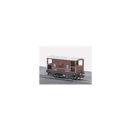 Peco NR-48M N Gauge 20 Ton Brake Van NE Bauxite