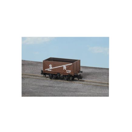 Peco NR-7002S N Gauge 7 Plank Open Wagon SR Brown