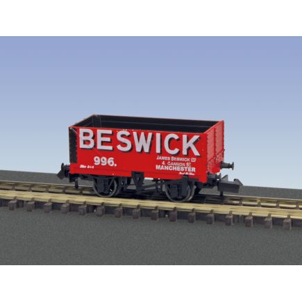 Peco NR-7020P N Gauge 7 Plank Wagon 'James Beswick Ltd.' No.996