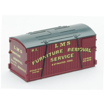 Peco NR-207 N Gauge Containers Furniture Removals GWR & LMS Removals