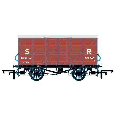 Oxford Rail OR76BAN004 OO Gauge GE Banana Van SR Bauxite 632849
