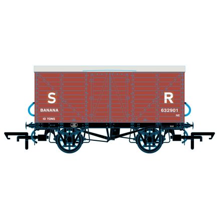 Oxford Rail OR76BAN004B OO Gauge GE Banana Van SR Bauxite 632901