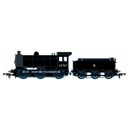 Oxford Rail OR76J26002 OO Gauge LNER J26 0-6-0 65767 BR Black Early Crest