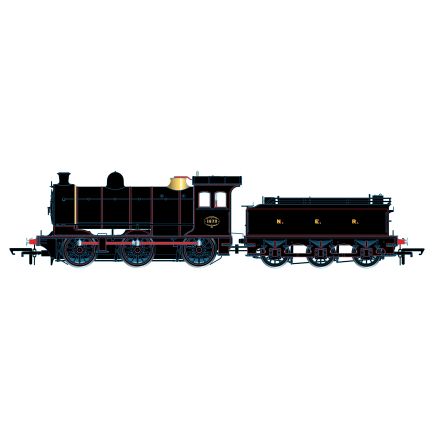 Oxford Rail OR76J26004XS OO Gauge LNER J26 0-6-0 1678 NER Lined Black DCC Sound Fitted