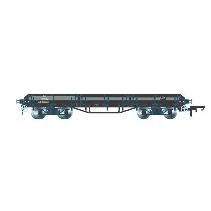 Oxford Rail OR76PIL005W OO Gauge BR Pilchard Wagon BR Grey DB990060 Weathered