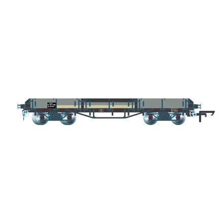 Oxford Rail OR76PIL006AW OO Gauge BR Pilchard Wagon BR Grey TOPS DB990061 Weathered