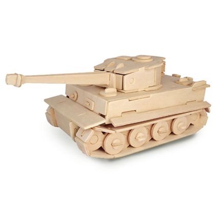 Quay P322 Tiger Tank Woodcraft Construction Kit