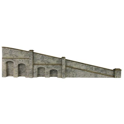 Metcalfe PN149 N Gauge Tapered Retaining Wall Stone Card Kit