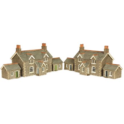 Metcalfe PN155 N Gauge Workers Cottages Card Kit