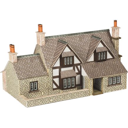 Metcalfe PN167 N Gauge Town End Cottage Card Kit