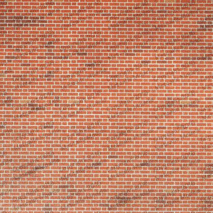 Metcalfe PN900 Red Brick Sheets N Scale