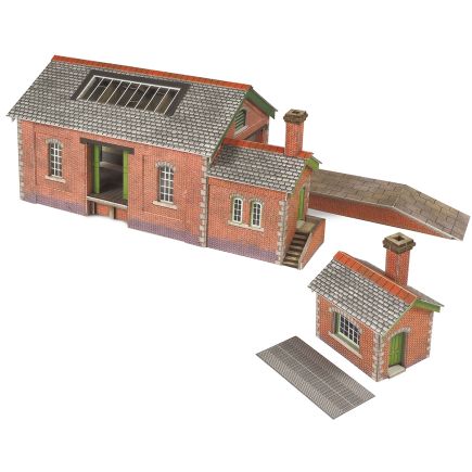 Metcalfe PN912 N Gauge Country Goods Shed Card Kit