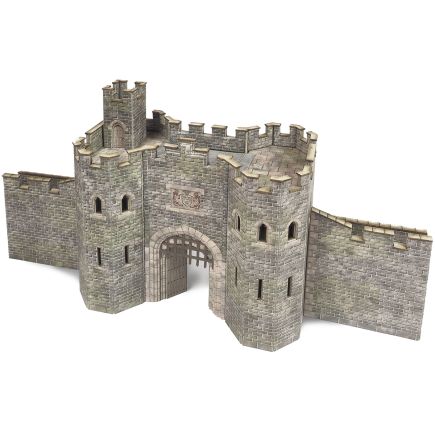 Metcalfe PO291 OO Gauge Castle Gatehouse Card Kit