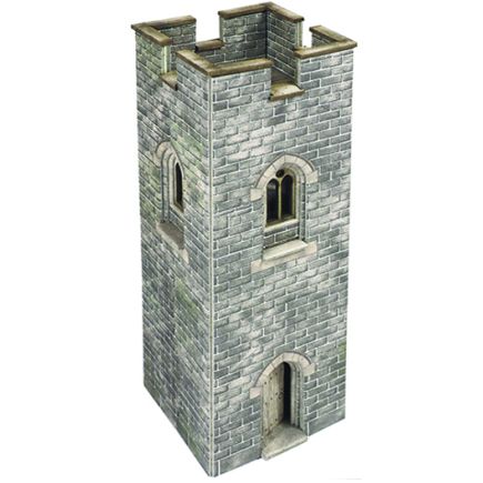 Metcalfe PO292 OO Gauge Castle Watch Tower Card Kit