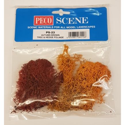 Peco PS-23 Autumn Brown Lichen