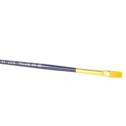 Royal And Langnickel R15-8 Gold Taklon Paint Brush Shader No.8